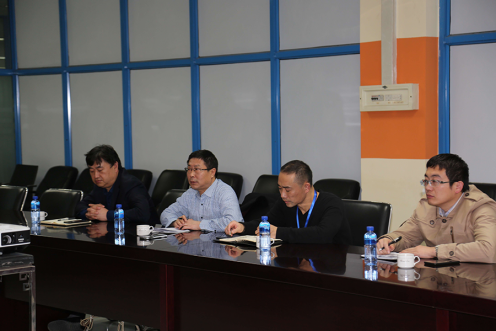 万名干手下基层烟台市国企一队到J9集团软件公司调研座谈